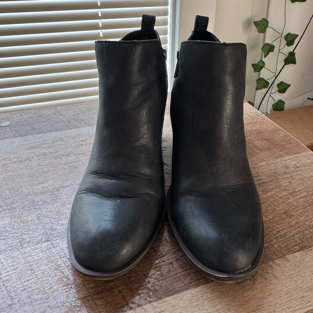 Lucky Brand Black Ankle Booties